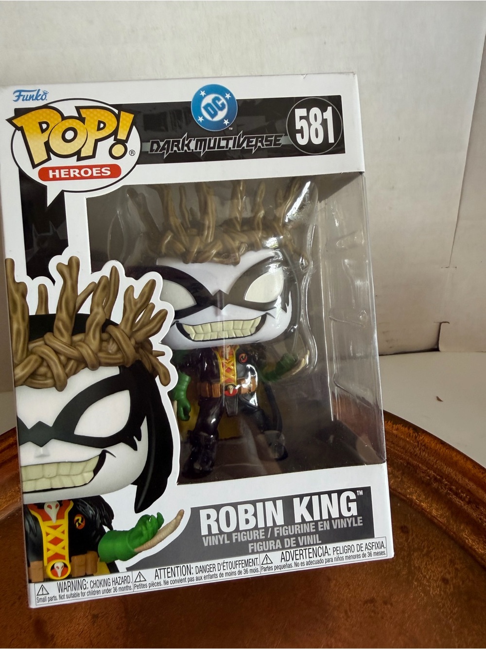 Funko Pop! Heroes Robin King Vinyl Figure (Gold, Black, Green)